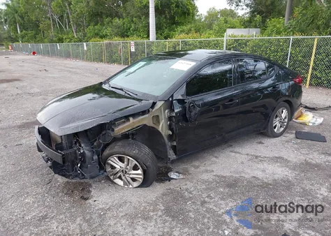 2020 Hyundai Elantra Sel из США, поврежденный, VIN 5NPD84LF3LH520623